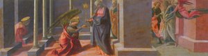 The Annunciation (predella of the Barbadori Altarpiece)